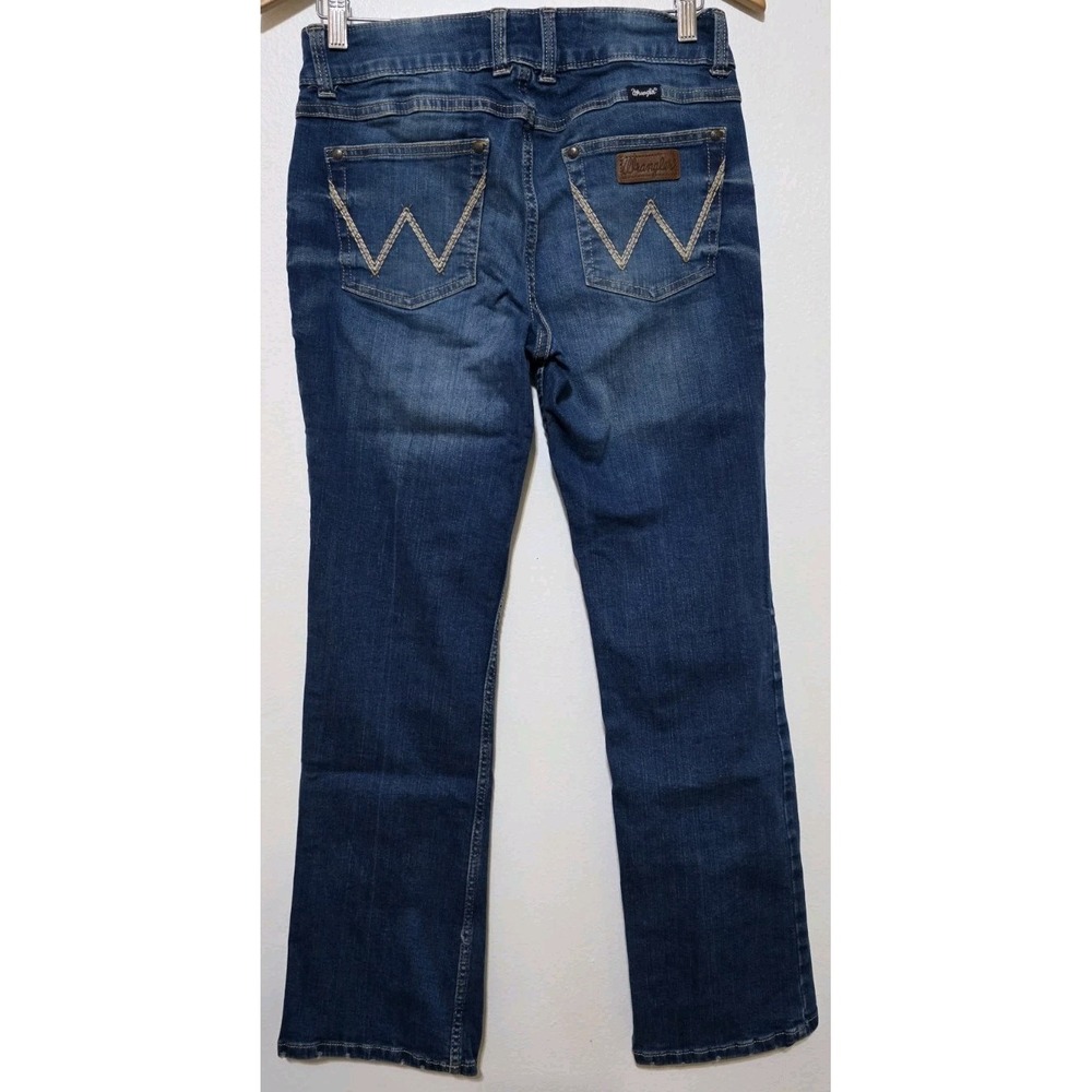 Wrangler Retro Boot Cut Mid‎ Rise Jeans Country Western Rodeo Ranch - Picture 2 of 7